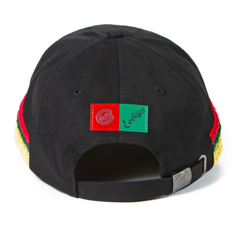 Cookies 'Montego Bay' Cotton Canvas Dad Hat (Black) 1564X6613 - Fresh N Fitted Inc
