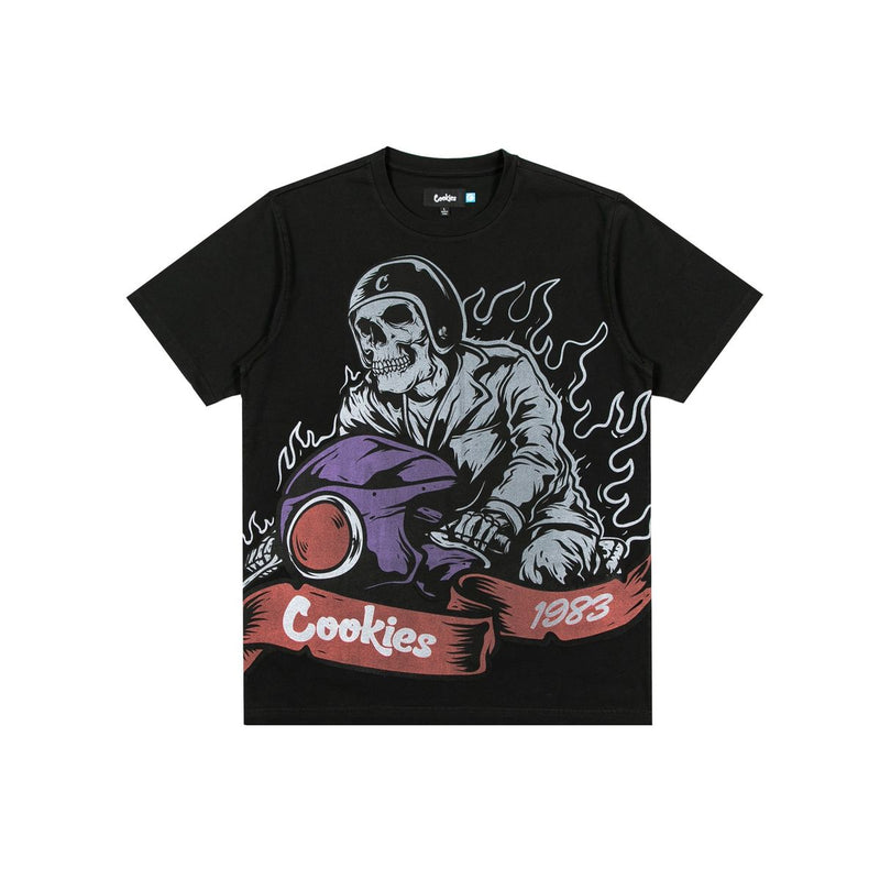 Cookies 'Outlaws Rider' T-Shirt (Vintage Black) CM251KST09