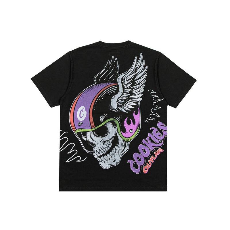 Cookies 'Outlaws Rider' T-Shirt (Vintage Black) CM251KST09