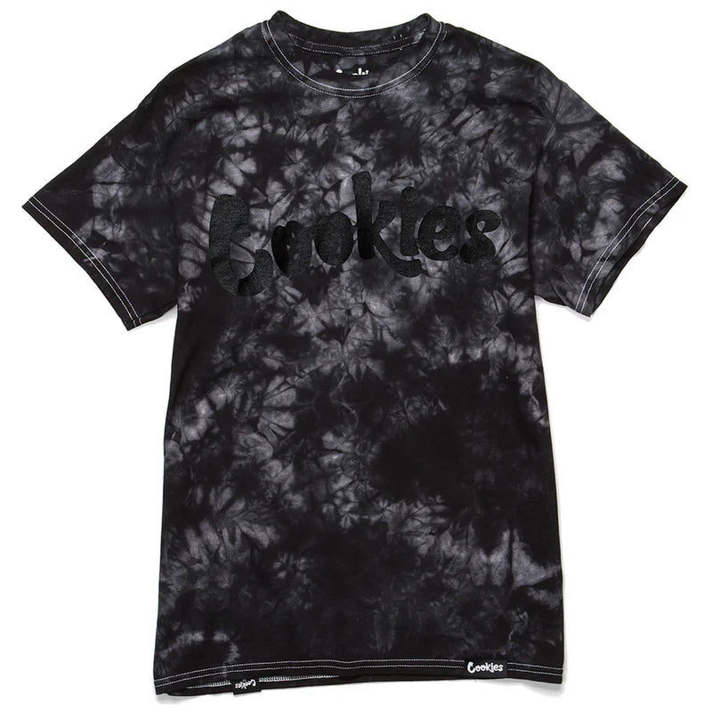 Cookies 'Original Mint Crystal Wash Tye Dye' T-Shirt (Black) - FRESH N FITTED-2 INC