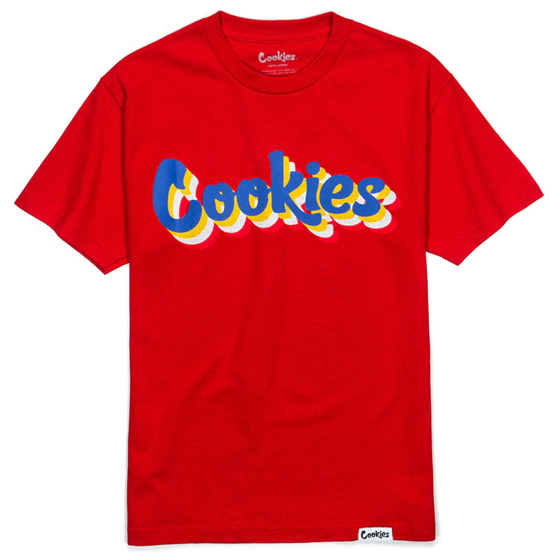 Cookies 'Palisades' T-Shirt (Red/White) - Fresh N Fitted Inc