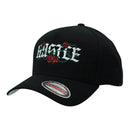 MUKA 'Hustle Rose' Snapback Hat (Black) S4424 - FRESH N FITTED