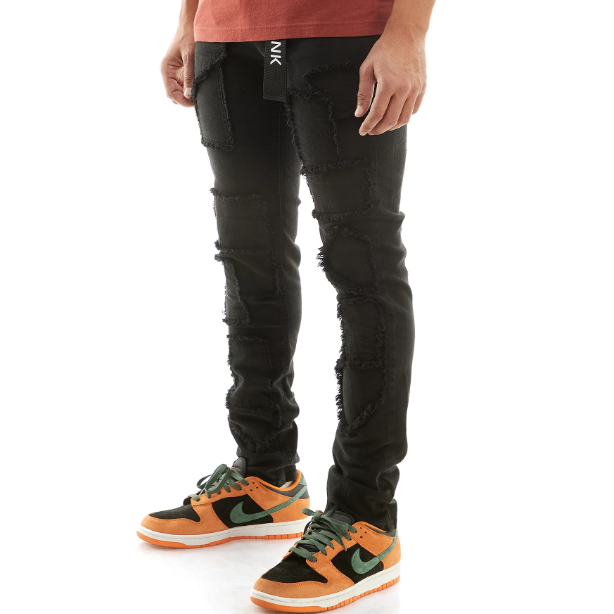 KDNK Mito Jeans Black KND4551 - Fresh N Fitted Inc