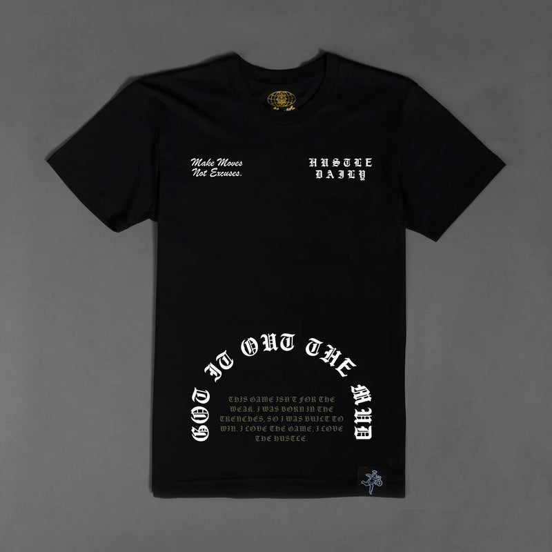 Hasta Muerte 'Out The Mud' T-Shirt (Black) - Fresh N Fitted Inc
