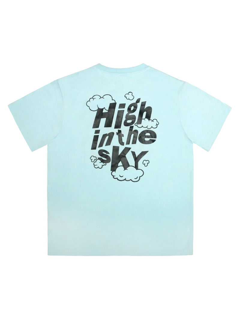 Highly Undrtd 'High In The Sky' T-Shirt (Blue) US3113 - Fresh N Fitted Inc
