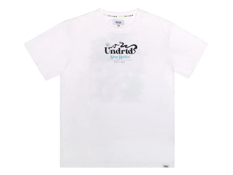 Highly Undrtd 'No Days Off' T-Shirt (White) US3119 - Fresh N Fitted Inc