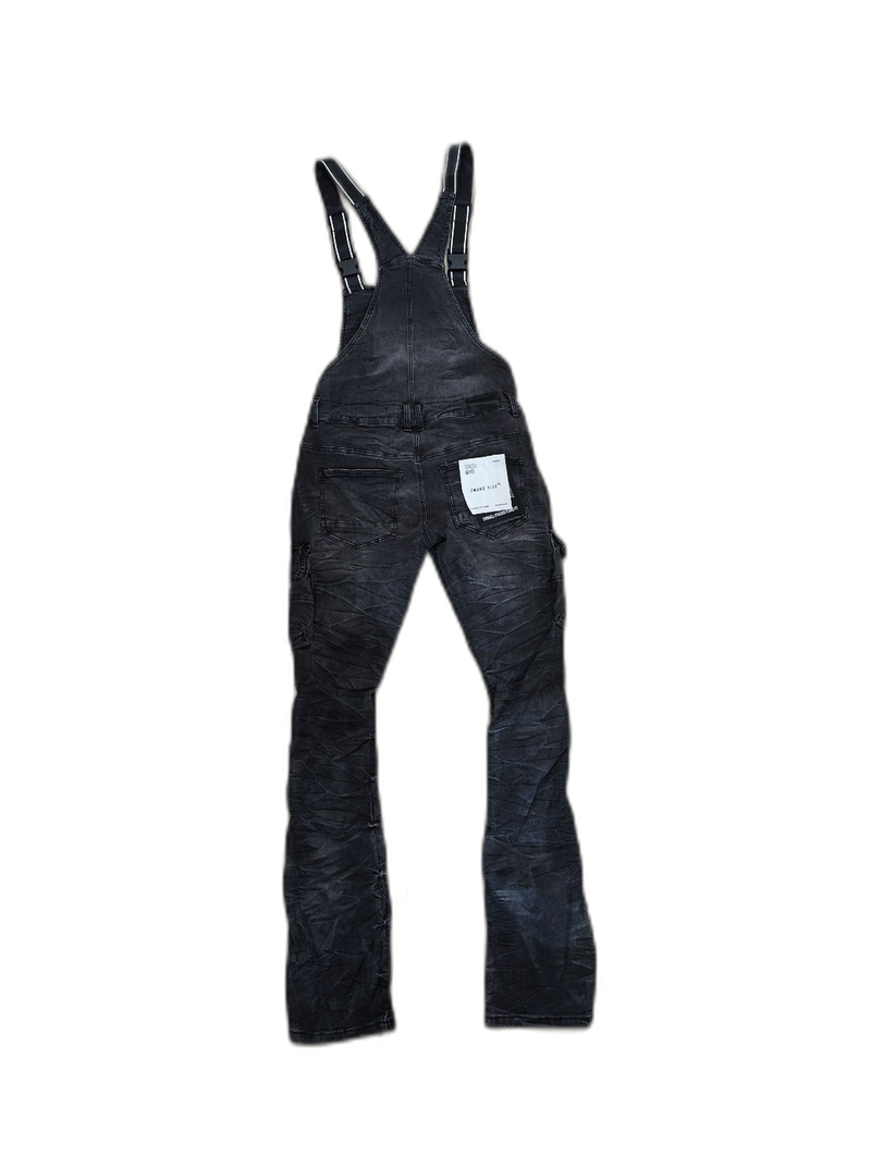 Smoke Rise 'Utility Stacked' Overall (Gail Black) JP23612 - Fresh N Fitted Inc