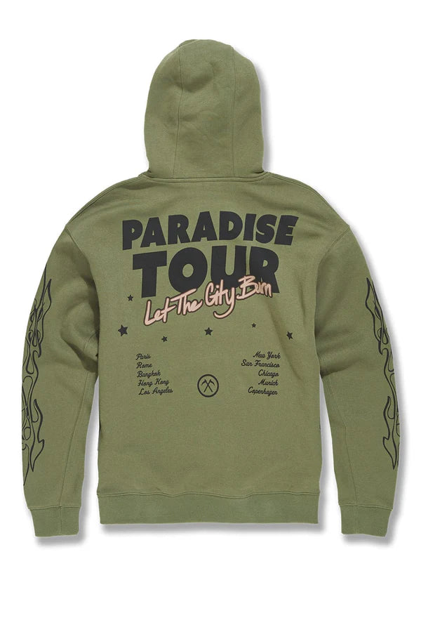 Jordan Craig 'Paradise Tour' Pullover Hoodie (Sage) 8241H