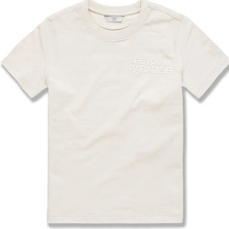 Jordan Craig Kids "Paradise" T-Shirt (Bone) 9097AK - FRESH N FITTED-2 INC