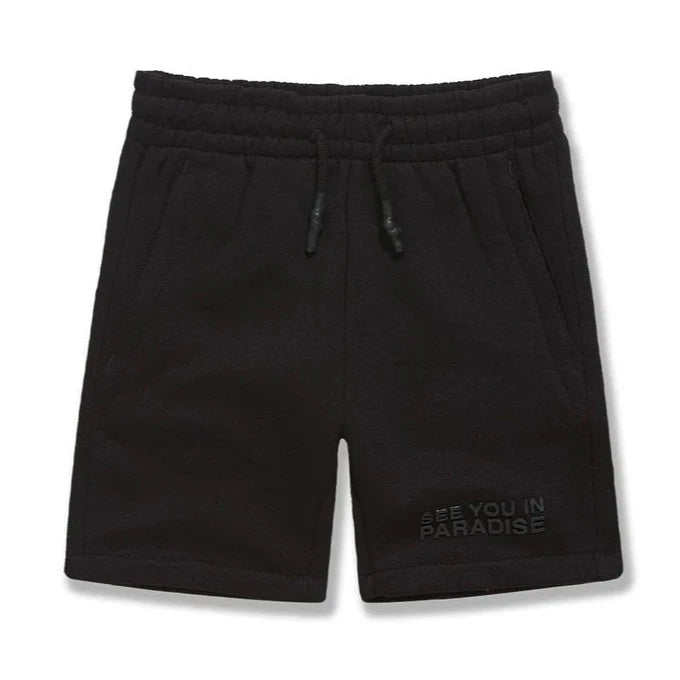 Jordan Craig Kids 'Paradise' Shorts (Black) 9097SK - FRESH N FITTED-2 INC