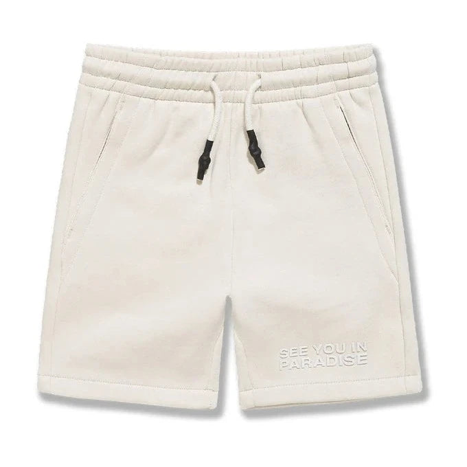 Jordan Craig Kids 'Paradise' Shorts (Cream) 9097SK - FRESH N FITTED-2 INC