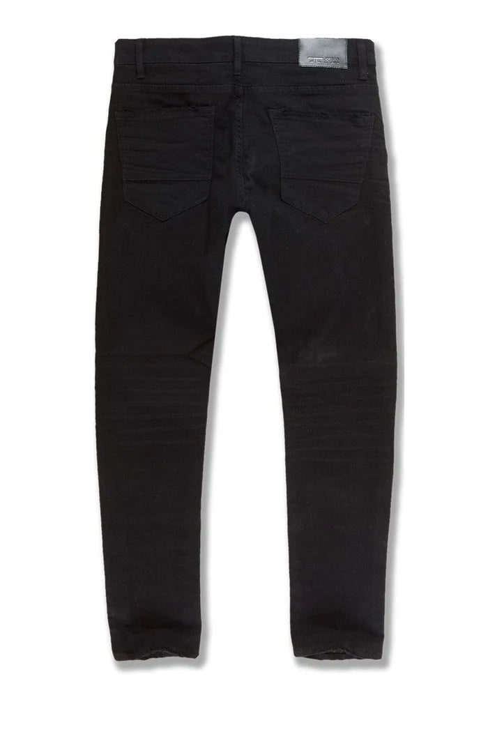 Collins - Denim w/ Shreds (Black) JC955R