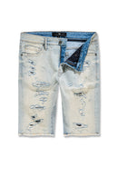 Jordan Craig 'Arlington' Denim Shorts (Iced Lager) J3220s - FRESH N FITTED