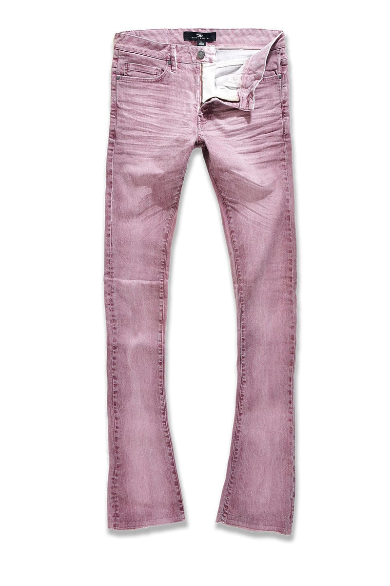 Martin Stacked - Full Bloom Denim (Mauve Pink) JTF3530 - Fresh N Fitted Inc