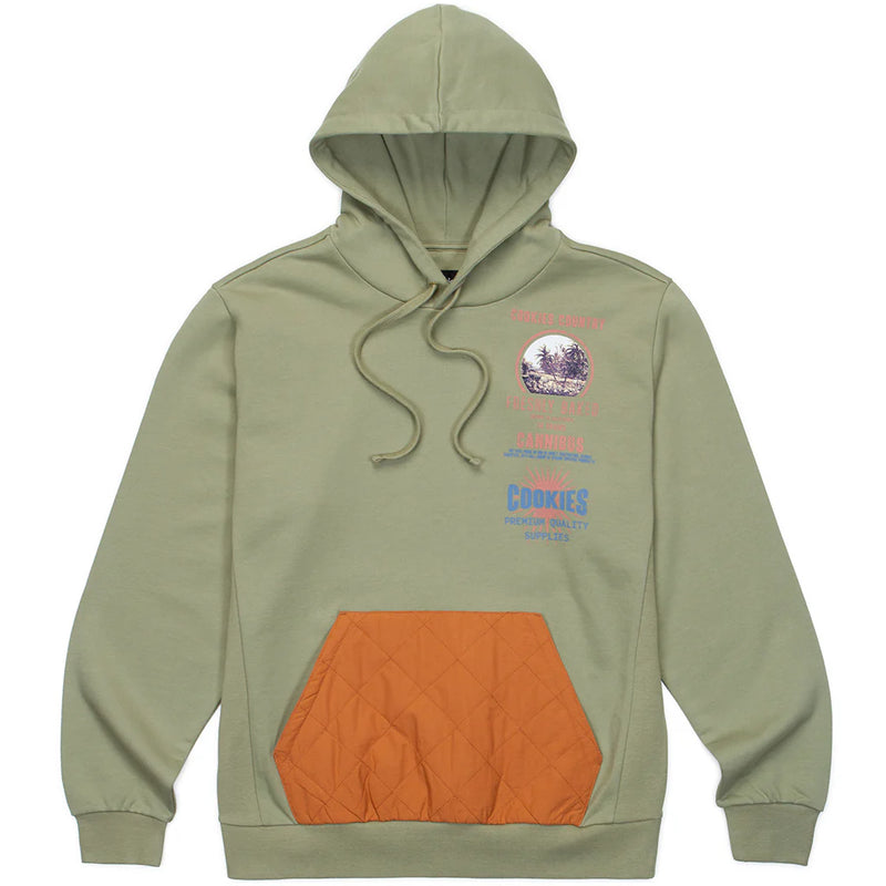 Cookies 'Workwear' Pullover Hoodie (Olive)