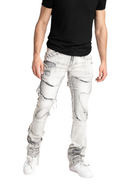 Taker 'Continuous R&R' Stack Denim (Ice Gray) B2083 - FRESH N FITTED