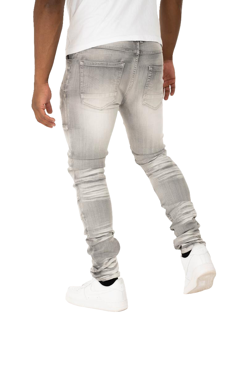 Taker Stretch Denim (Gray) B2035