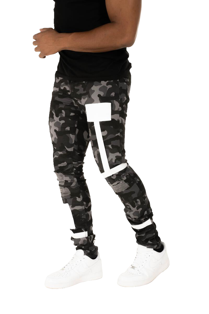 Taker Camo TWill Pants (Black Camo) B2003