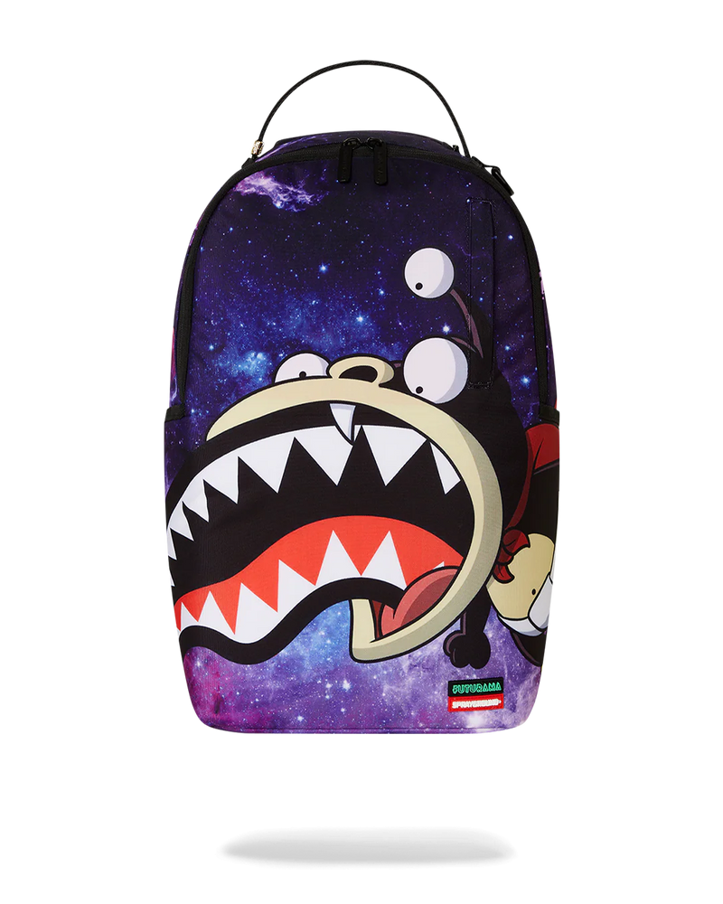 SPRAYGROUND 'FUTURAMA NIBBLER EAT SHARK' Backpack (910B7261NSZ)