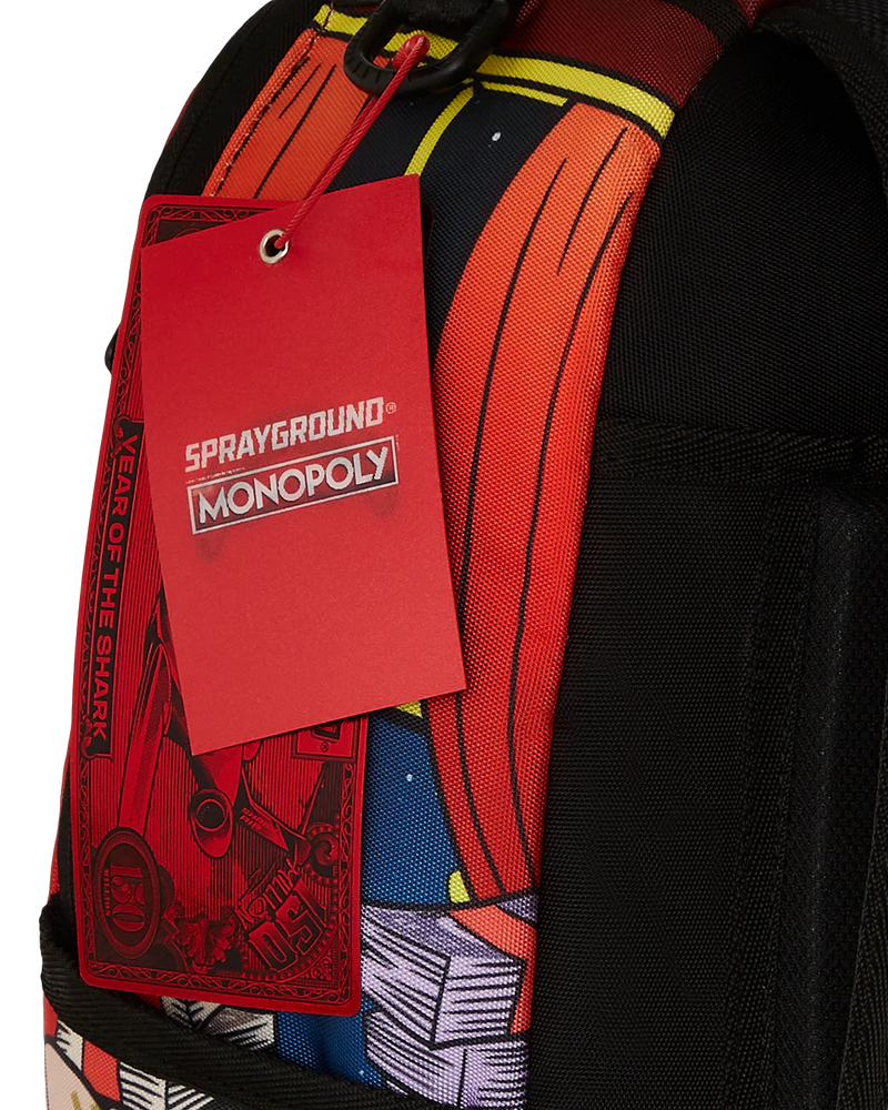 SPRAYGROUND 'MONOPOLY GOLD EMPIRE THRONE' Backpack (910B7137NSZ)