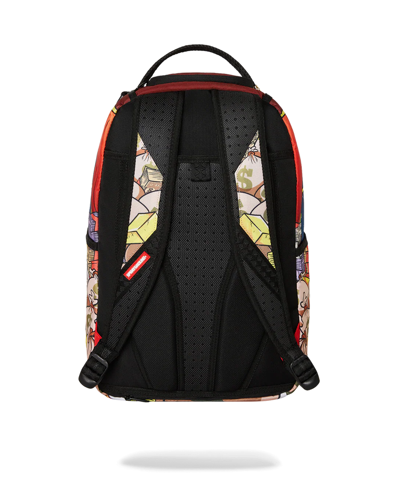 SPRAYGROUND 'MONOPOLY GOLD EMPIRE THRONE' Backpack (910B7137NSZ)