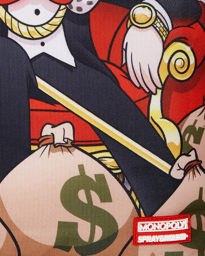 SPRAYGROUND 'MONOPOLY GOLD EMPIRE THRONE' Backpack (910B7137NSZ)