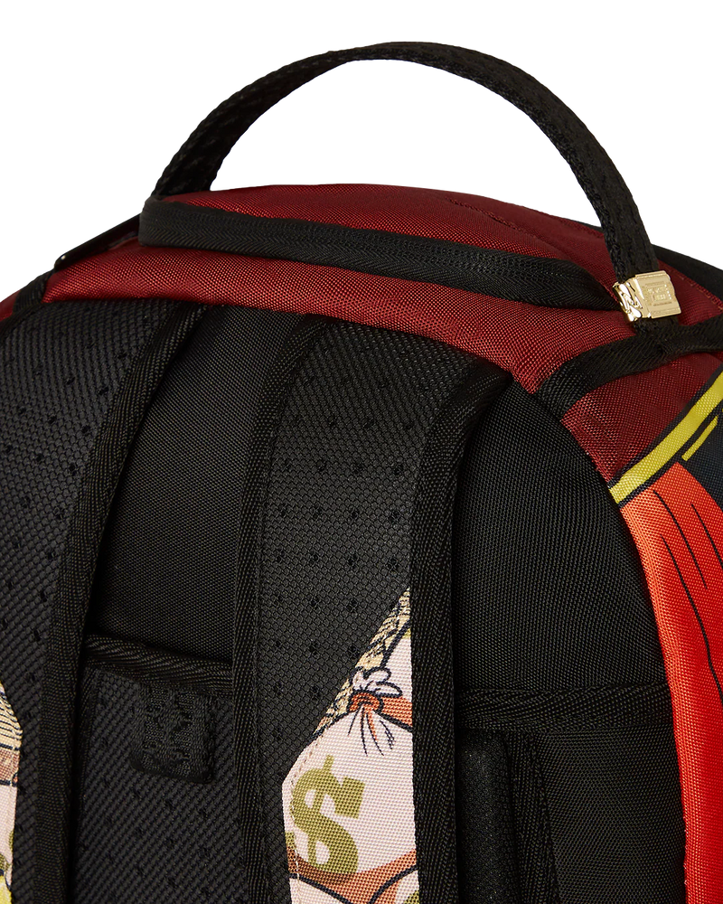 SPRAYGROUND 'MONOPOLY GOLD EMPIRE THRONE' Backpack (910B7137NSZ)