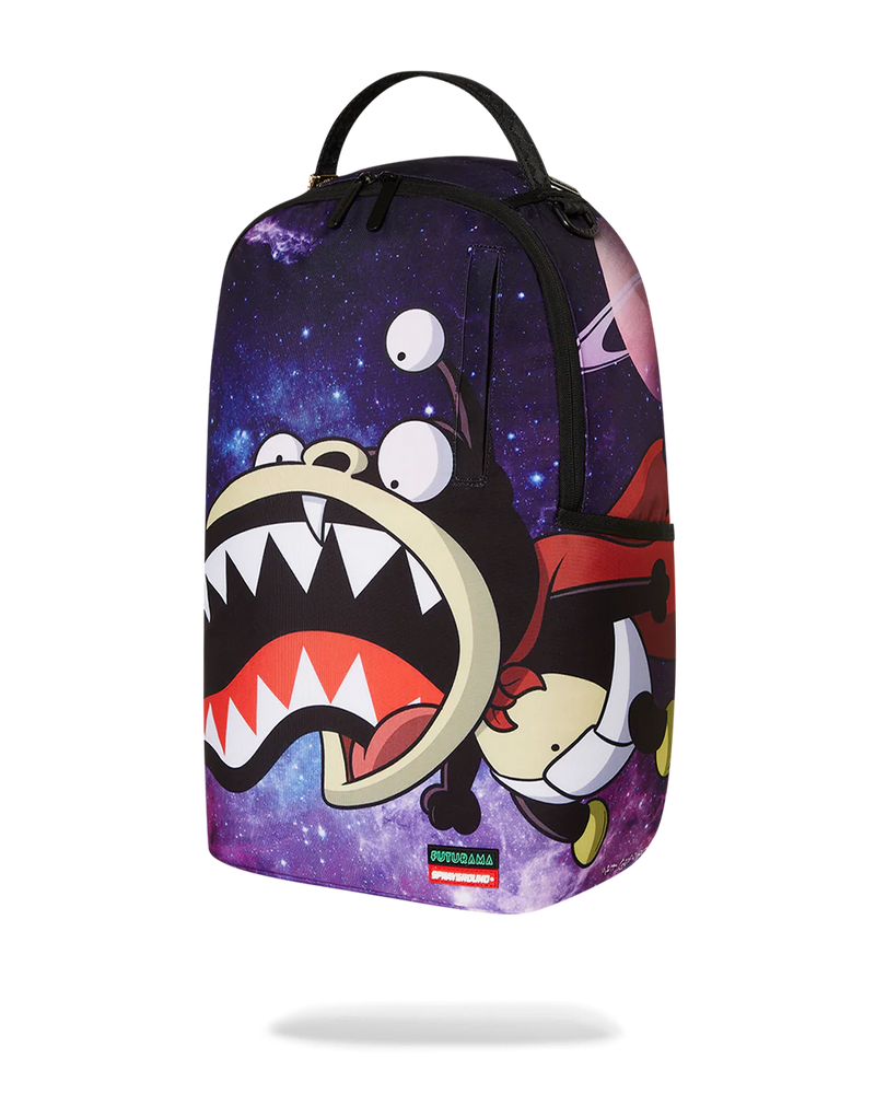 SPRAYGROUND 'FUTURAMA NIBBLER EAT SHARK' Backpack (910B7261NSZ)