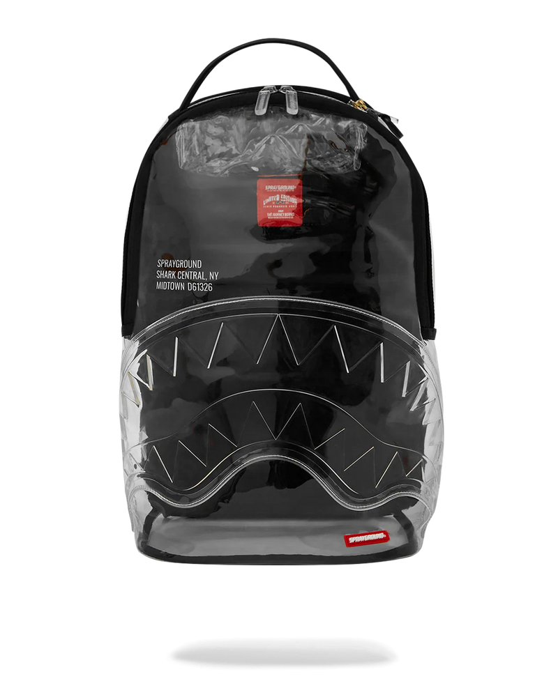 SPRAYGROUND 'Shark Central' Clear Backpack (910B7710NSZ)