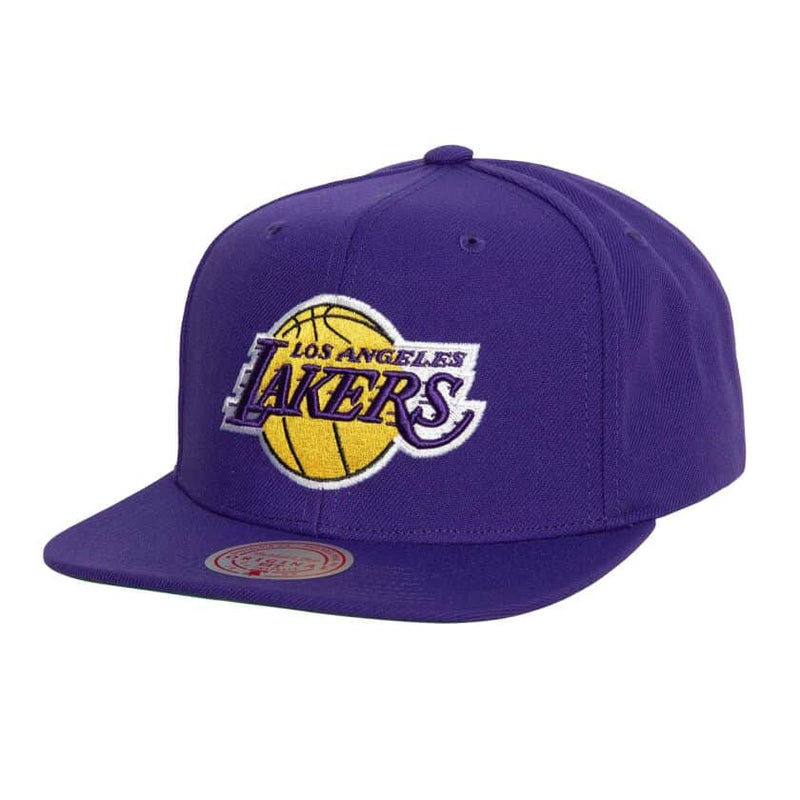 Mitchell & Ness NBA 'Conference' Lakers SnapBack (Purple) HHSS5341 - Fresh N Fitted Inc