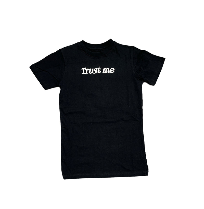 Evolution Kids 'Trust Me' T-Shirt (Modern Black) EV-180292LK - Fresh N Fitted Inc