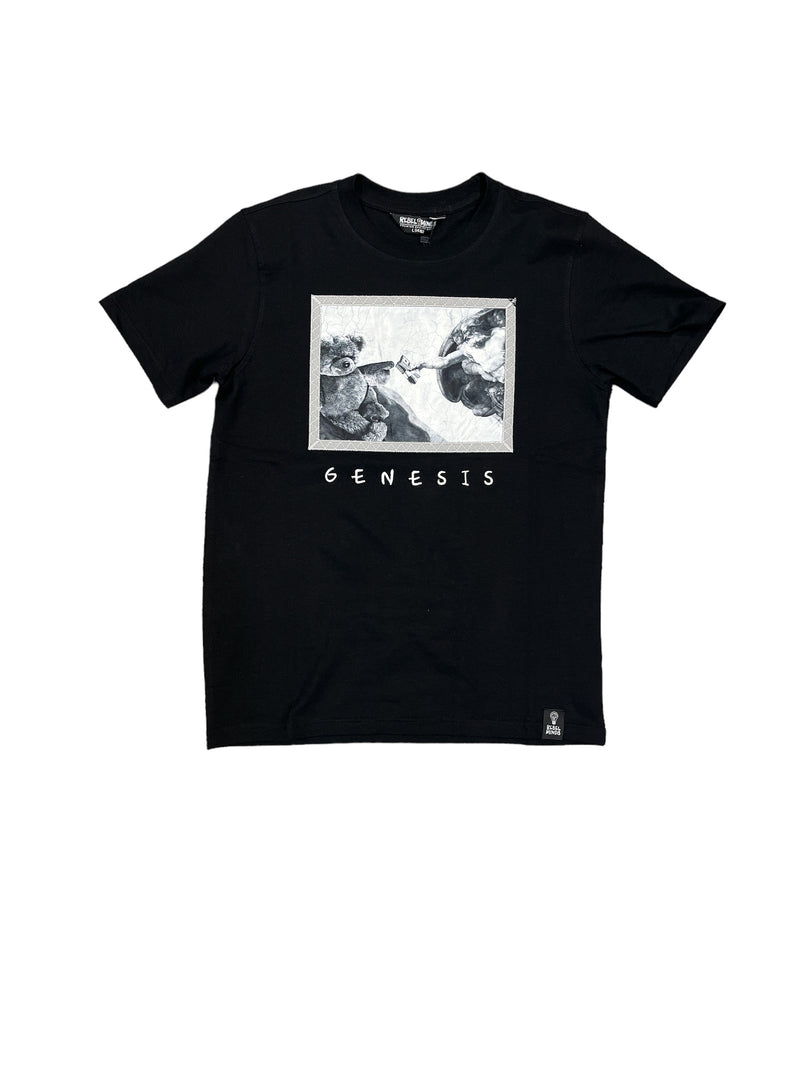 Rebel Minds Kids 'Genesis' T-Shirt (Black) 831-B155 - Fresh N Fitted Inc