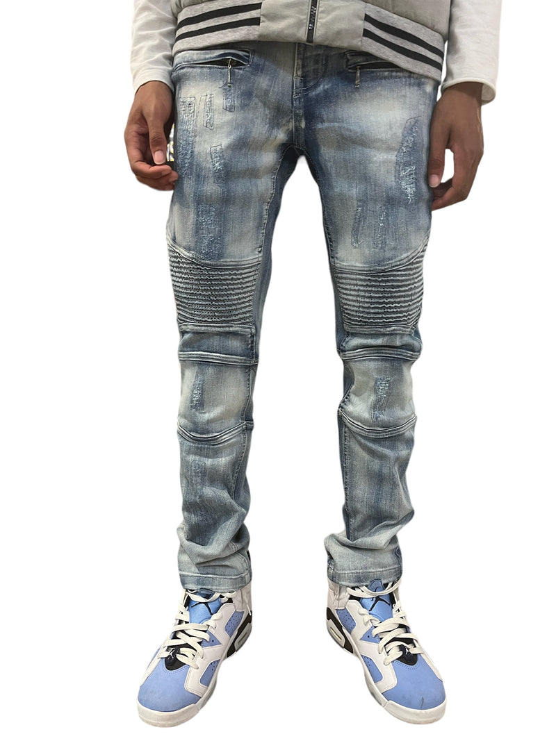 De Largent Jeans (Ice) FNF1001 - Fresh N Fitted Inc