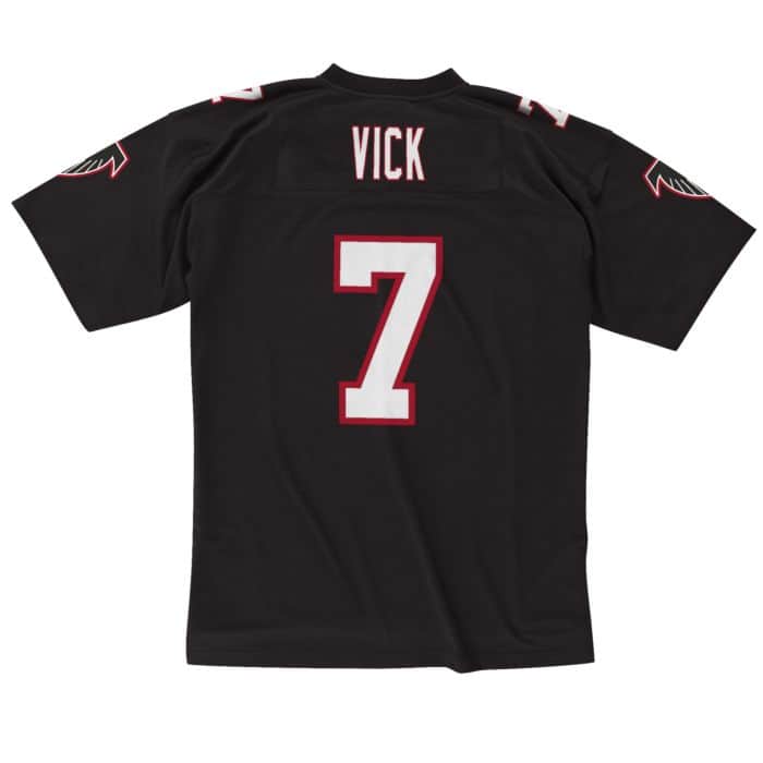 Mitchell & Ness Atlanta Falcons '2002 Michael Vick' NFL Legacy Jersey (Black) LGJYAC19027 - Fresh N Fitted Inc