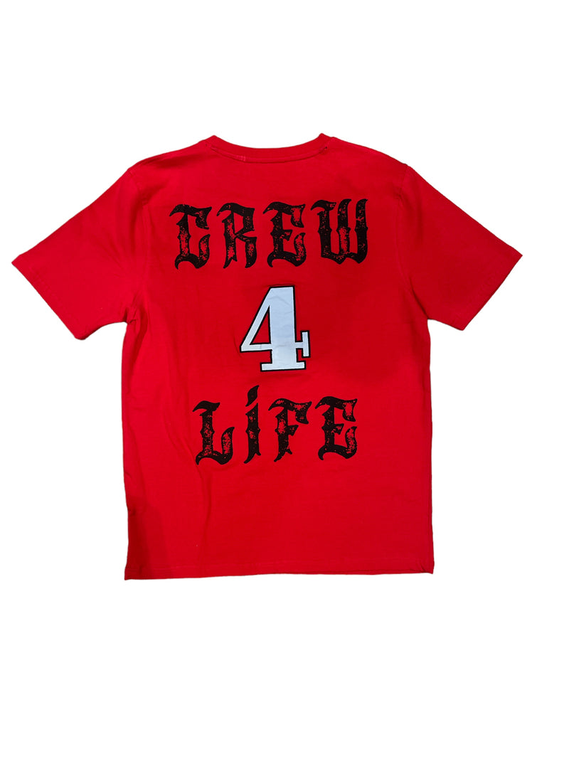 Original Fables 'Rolling Deep' T-Shirt (Red) T335A - Fresh N Fitted Inc