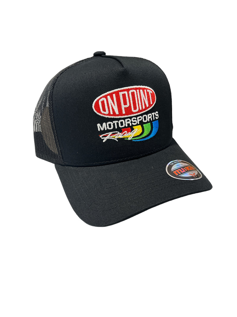 Muka 'On Point' Trucker Hat (Black) TN5320B - Fresh N Fitted Inc