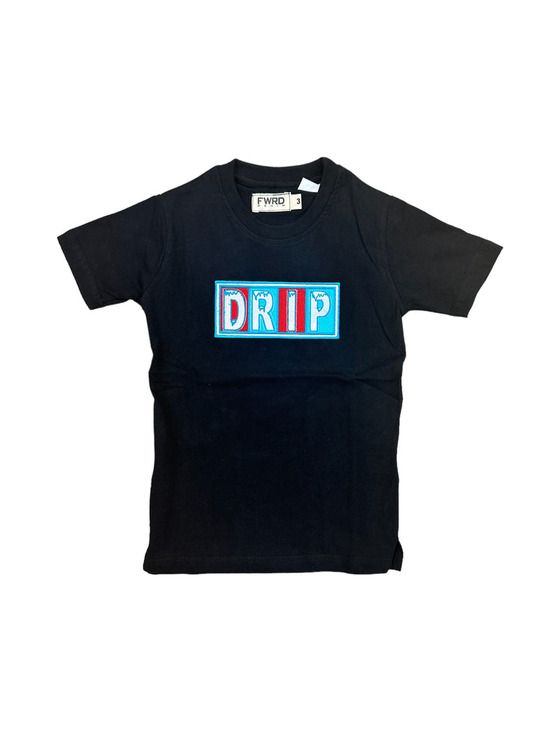 FWRD Kids 'Drip' T-Shirt (Black) FW-180386K/LK - Fresh N Fitted Inc