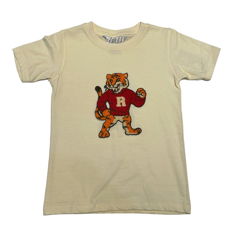 Rawyalty Kids 'Tiger' T-Shirt (Cream) RKT-000 - Fresh N Fitted Inc