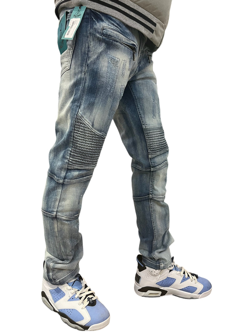 De Largent Jeans (Ice) FNF1001 - Fresh N Fitted Inc