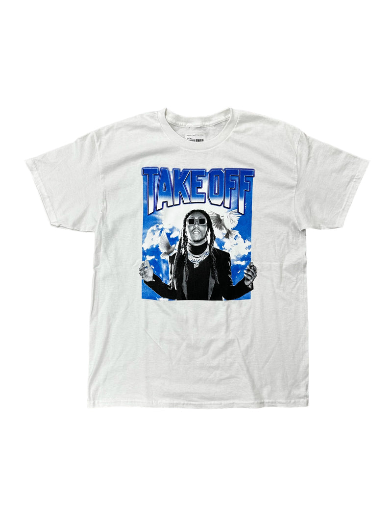 3Forty Inc. 'TakeOff' T-Shirt (White) - Fresh N Fitted Inc