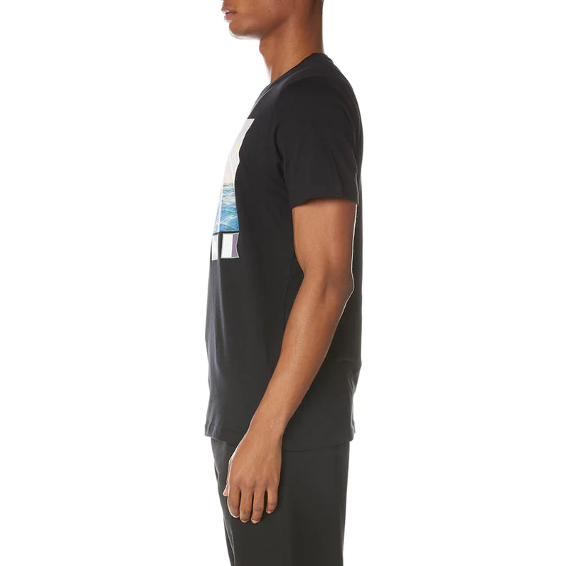 Kappa 'Logo Sage' T-Shirt (Black) 321N7ZW - Fresh N Fitted Inc