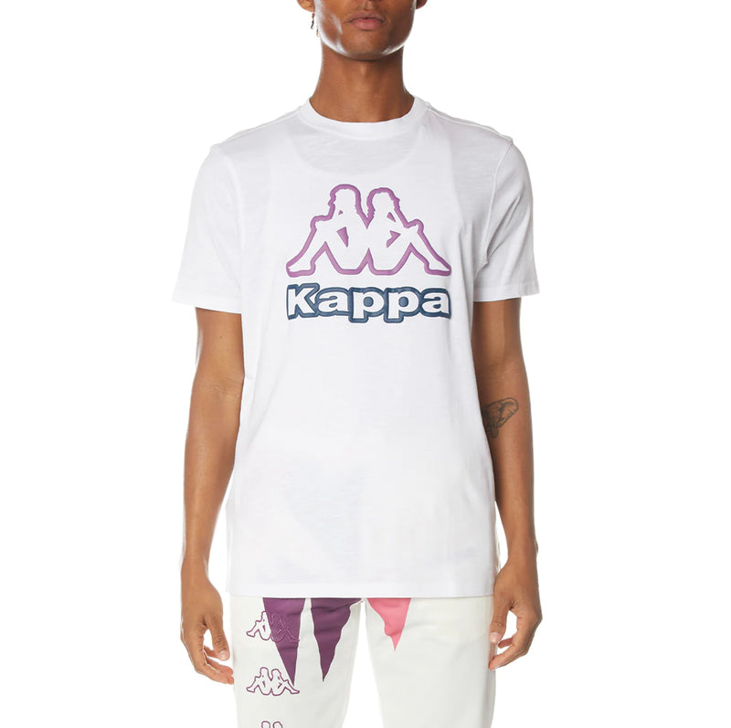 Kappa 'Authentic Ostesso' T-Shirt (White) 341K69W - Fresh N Fitted Inc