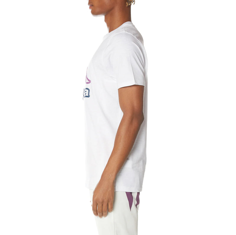 Kappa 'Authentic Ostesso' T-Shirt (White) 341K69W - Fresh N Fitted Inc