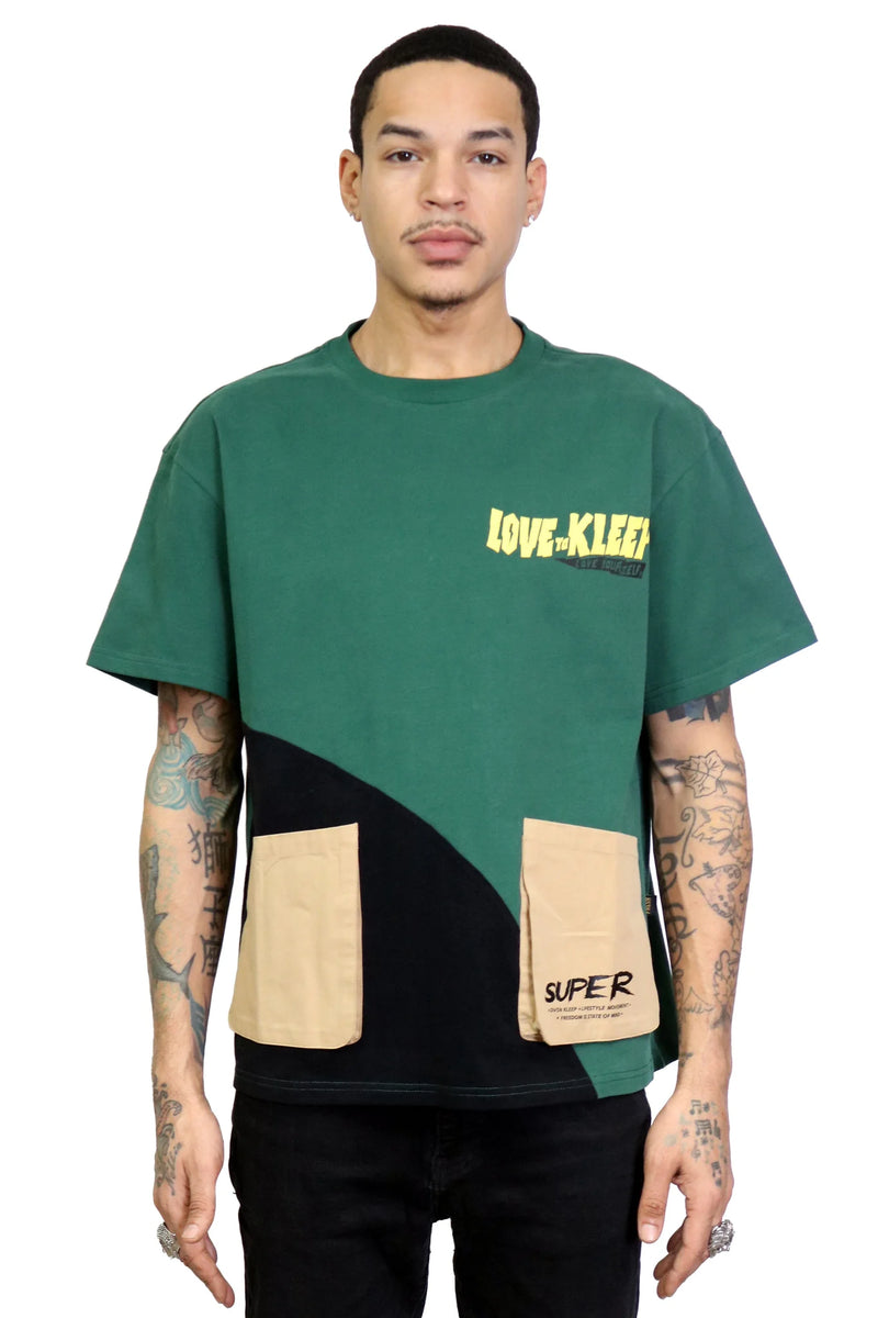 Kleep 'Duffle' T-Shirt (Green) KT-1440