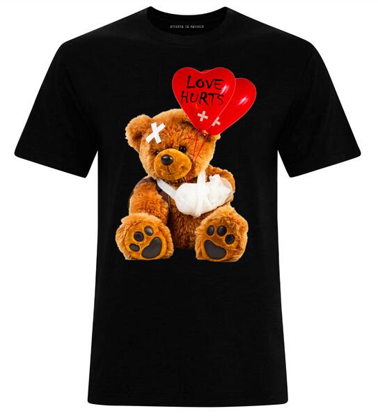 Streetz Iz Watchin 'Love Hurts' T-Shirt (Black) SIW968 - Fresh N Fitted Inc