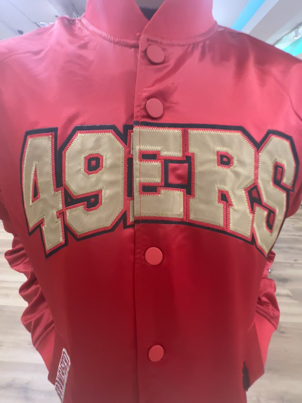 Pro Standard '49ers' Satin Jacket