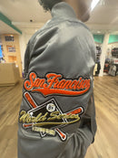 Pro Standard 'San Francisco Giants' Crest Emblem Bomber Jacket