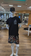 Rebel Minds 'RBL Samurai' Tapestry T-Shirt (Black) 151-136