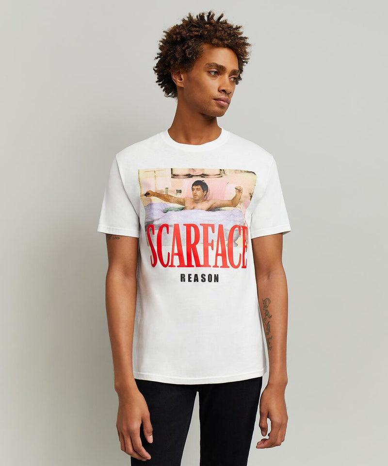 Reason 'Scarface - Tony' T-Shirt (White) SF12