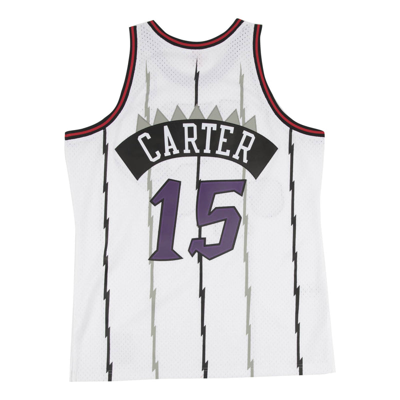 Mitchell & Ness Toronto Raptors '1998-1999 Vince Carter' NBA Legacy Jersey (White) SMJYGS18213 - Fresh N Fitted Inc